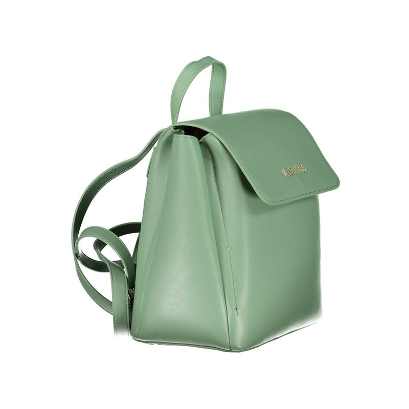Mario Valentino Green Polyethylene Backpack - Stylish & Functional