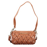 Mario Valentino Brown Polyurethane Women's Handbag