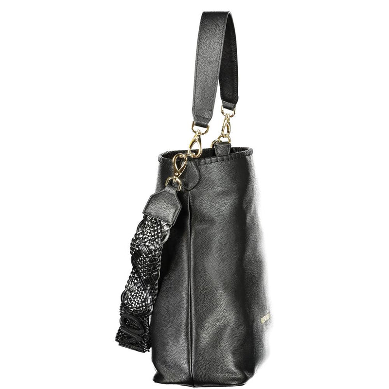 Mario Valentino Nero Polyurethane Women's Handbag