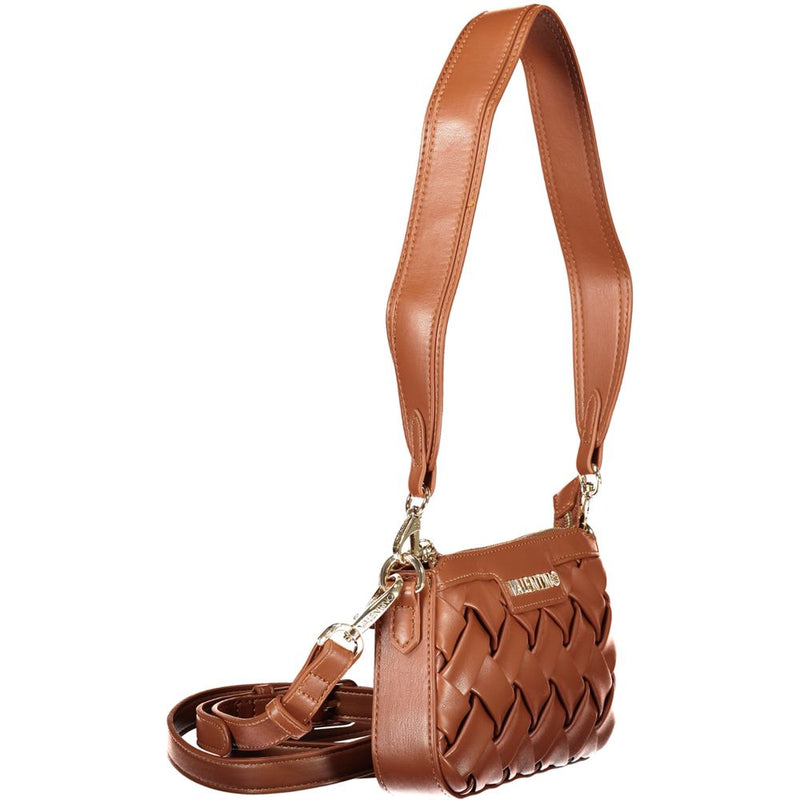 Mario Valentino Brown Polyurethane Women's Handbag