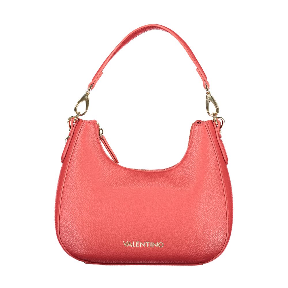 Mario Valentino Rosso Polyurethane Women's Bag - Elegant Red Handbag