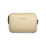 Mario Valentino Beige Polyurethane Women's Double Shoulder Bag