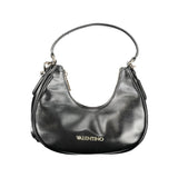 Mario Valentino Black Polyurethane Women's Shoulder Bag