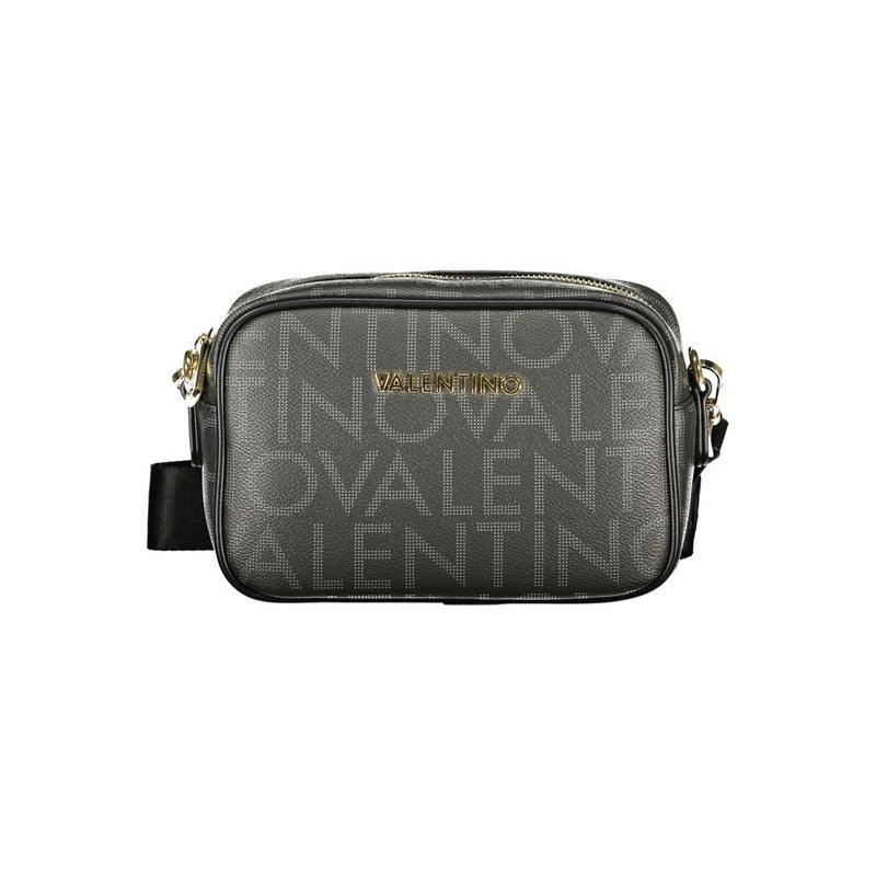 Mario Valentino Black Polyurethane Women's Handbag
