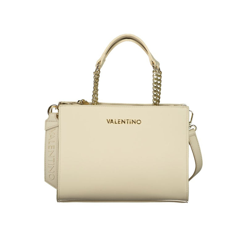 Mario Valentino Beige Polyurethane Women's Handbag
