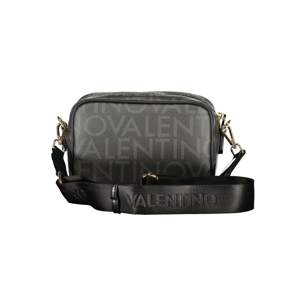Mario Valentino Black Polyurethane Women's Handbag