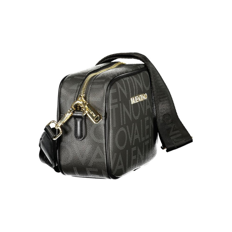 Mario Valentino Black Polyurethane Women's Handbag