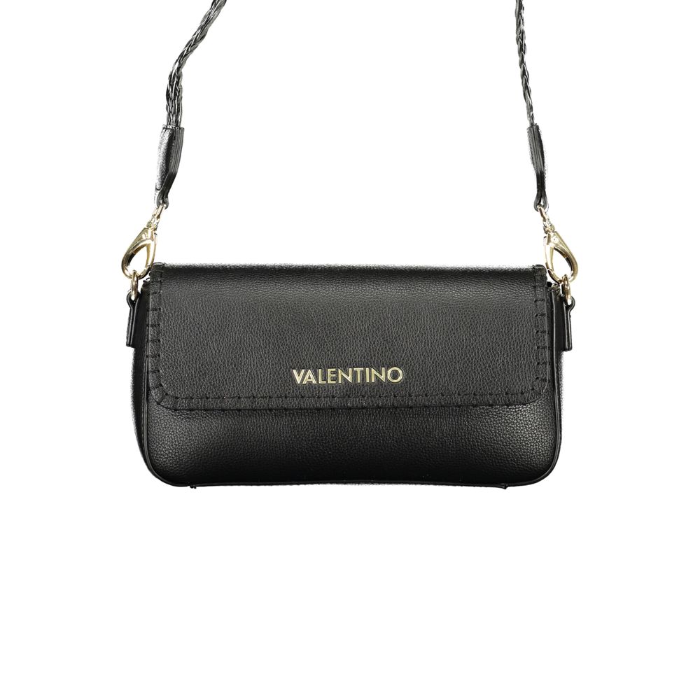 Mario Valentino Black Polyethylene Handbag - Stylish & Versatile