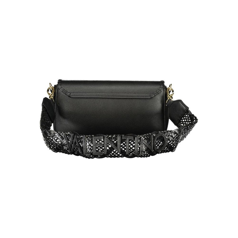 Mario Valentino Black Polyethylene Handbag - Stylish & Versatile
