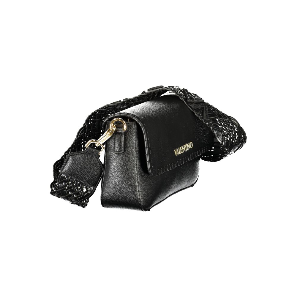 Mario Valentino Black Polyethylene Handbag - Stylish & Versatile