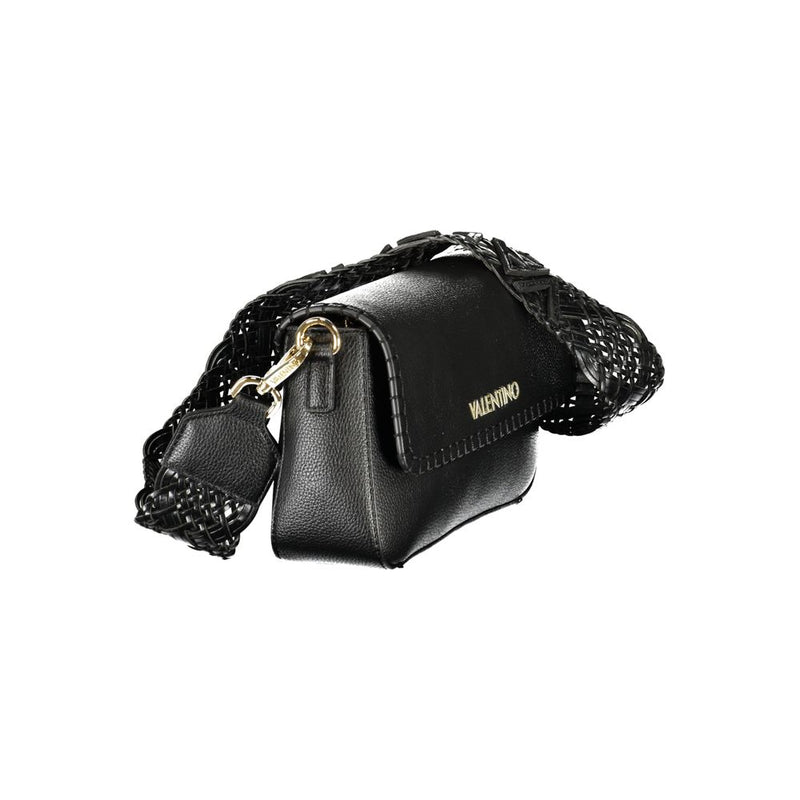 Mario Valentino Black Polyethylene Handbag - Stylish & Versatile