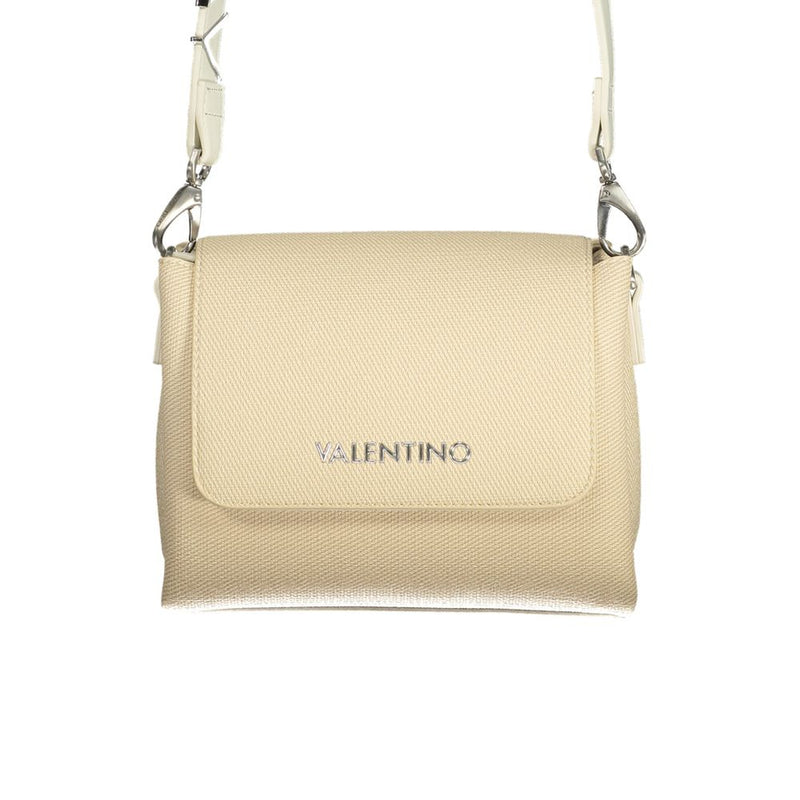 Mario Valentino Beige Polyurethane Women's Bag - Stylish & Versatile