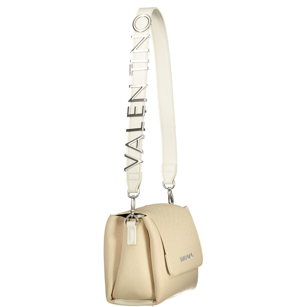 Mario Valentino Beige Polyurethane Women's Handbag