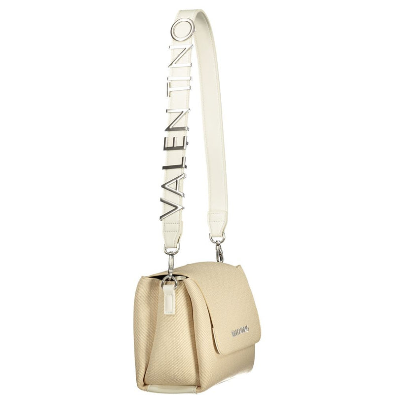 Mario Valentino Beige Polyurethane Women's Bag - Stylish & Versatile