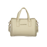 Mario Valentino Beige Handbag with Adjustable Strap
