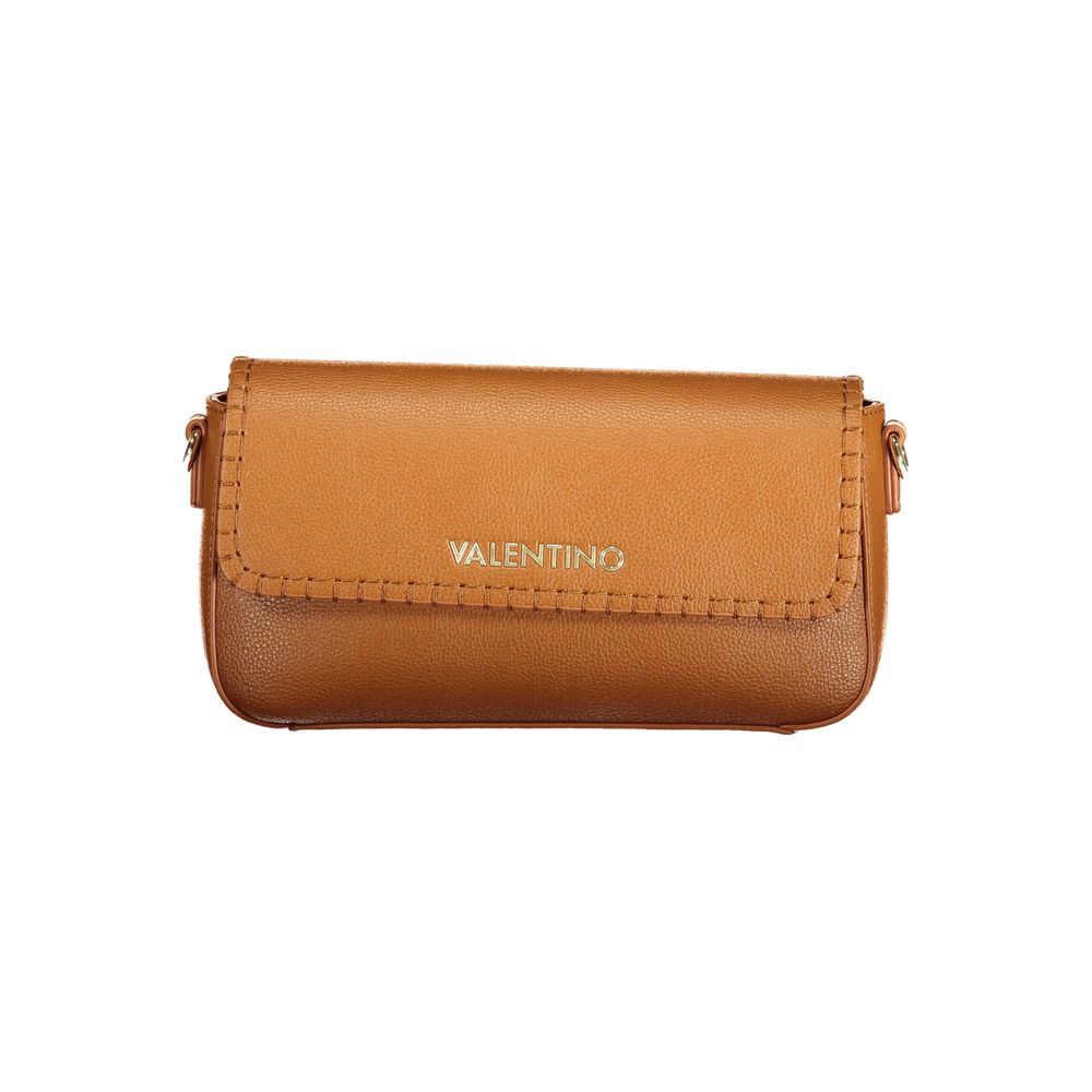 Mario Valentino Brown Polyurethane Women's Handbag