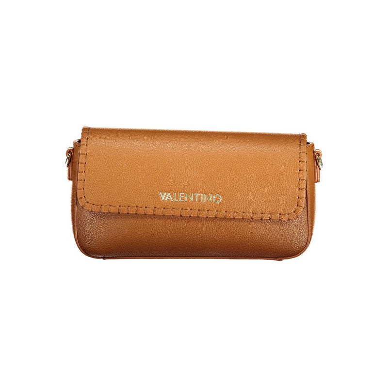 Mario Valentino Brown Polyurethane Women's Handbag