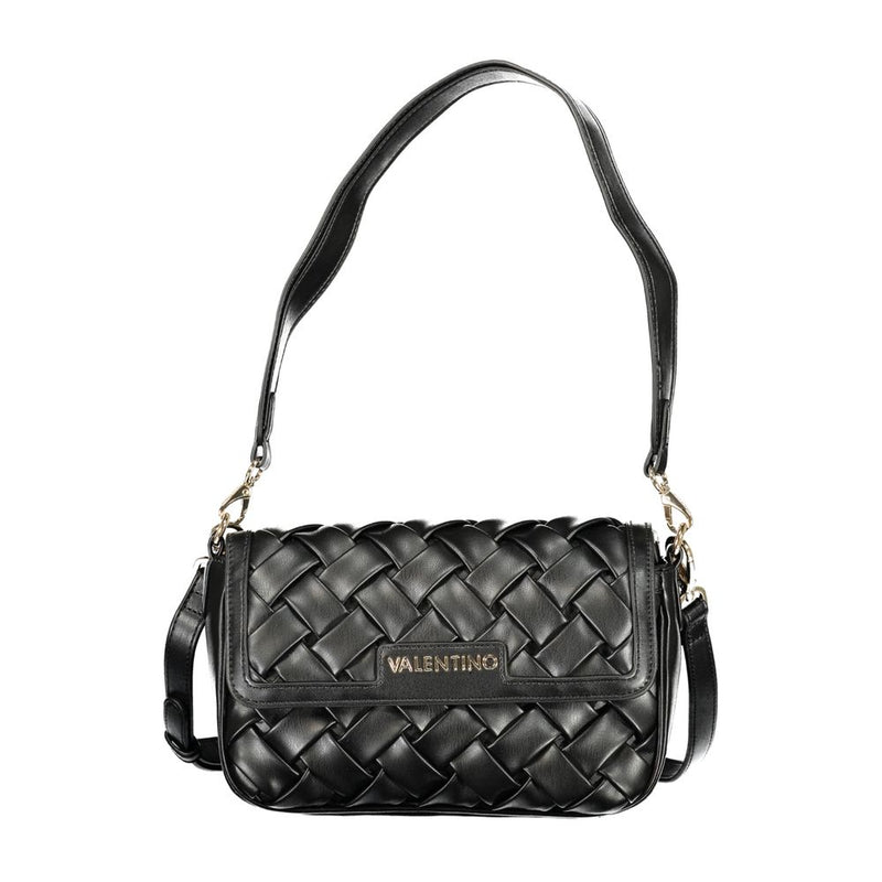 Mario Valentino Black Polyurethane Women's Handbag