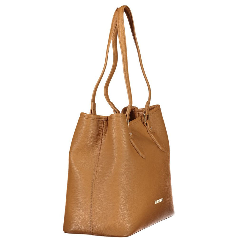 Mario Valentino Brown Polyurethane Women's Handbag