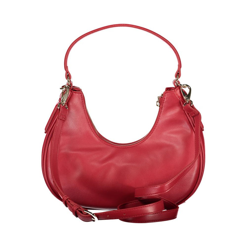 Sac à bandoulière en polyuréthane rouge Mario Valentino