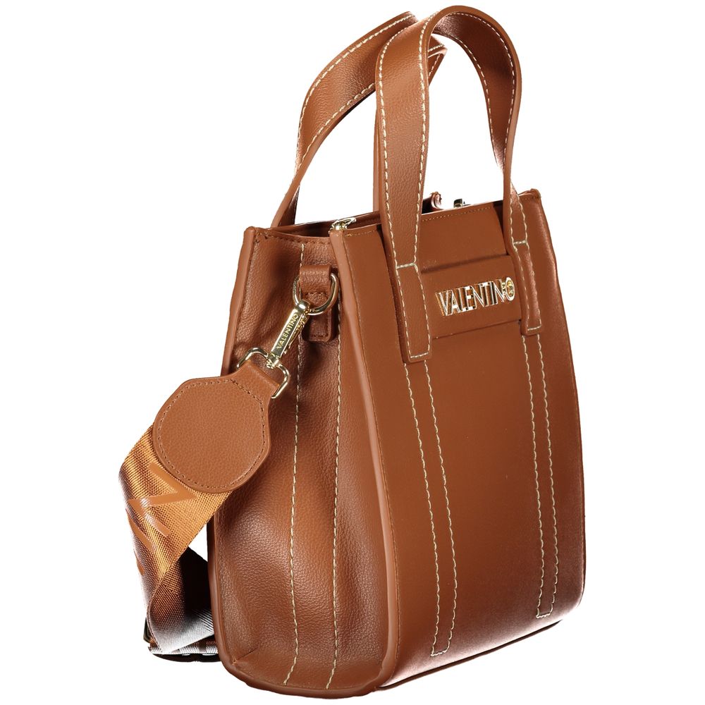 Sac pour femme Mario Valentino en polyuréthane marron avec lanières ajustables