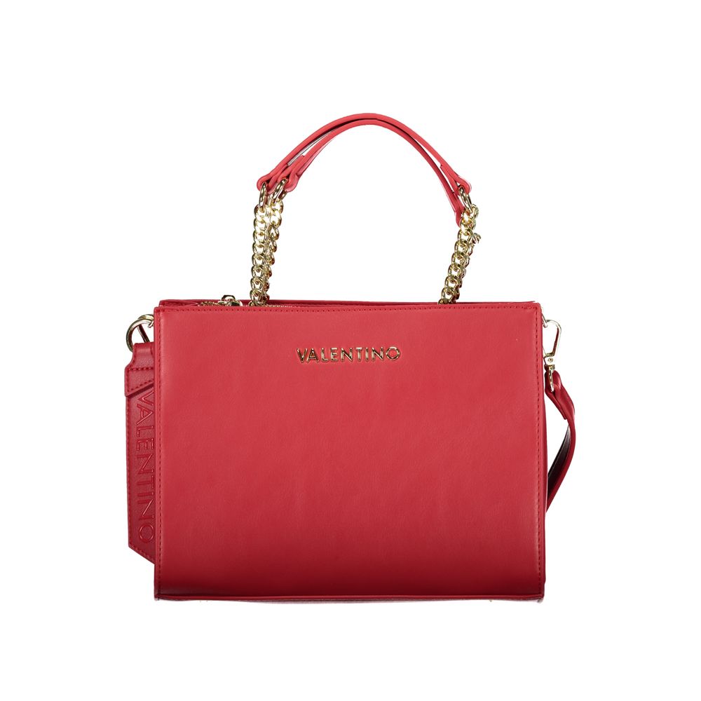 Mario Valentino Rosso Women's Handbag with Chain Handles