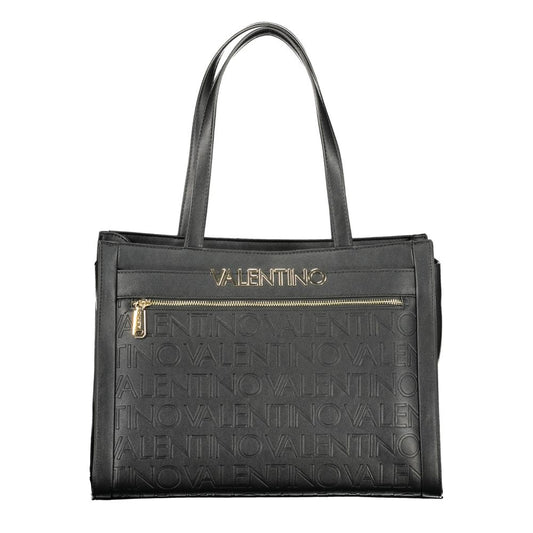 Sac à main en polyuréthane noir Mario Valentino Nero