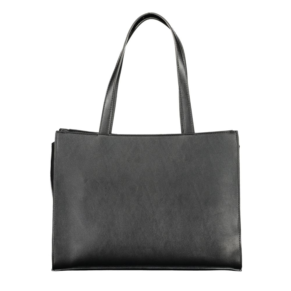 Sac à main en polyuréthane noir Mario Valentino Nero