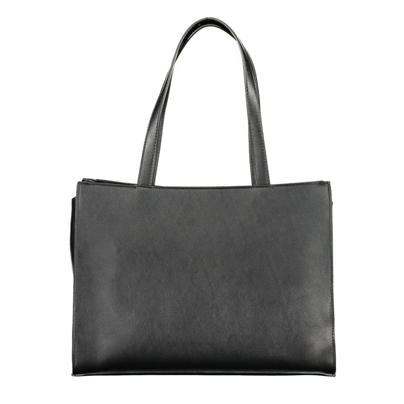 Sac à main en polyuréthane noir Mario Valentino Nero