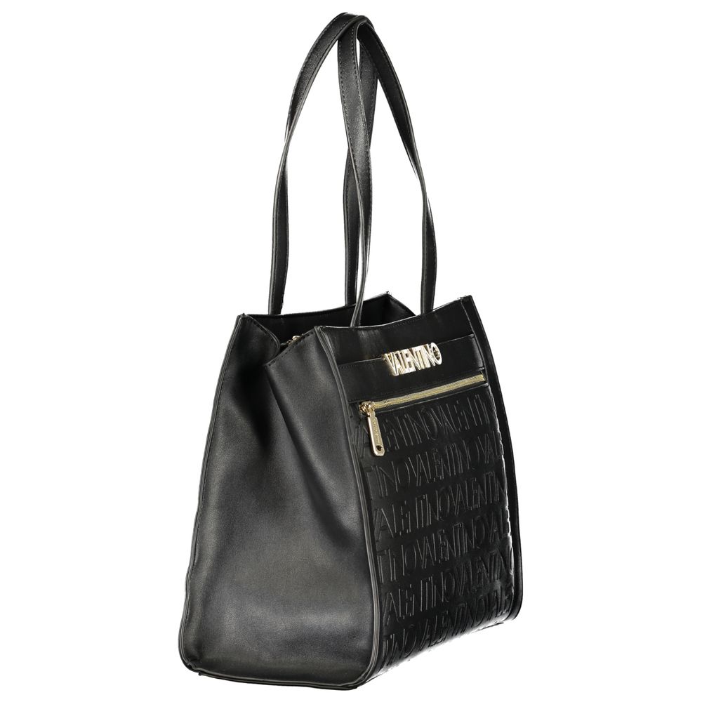 Sac à main en polyuréthane noir Mario Valentino Nero