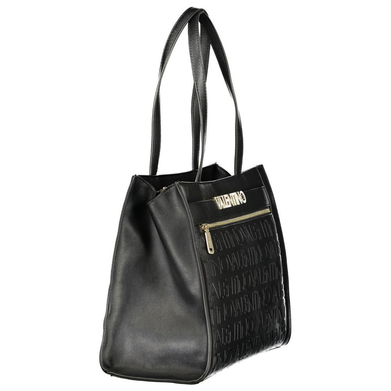 Sac à main en polyuréthane noir Mario Valentino Nero