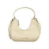 Mario Valentino Beige Polyurethane Shoulder Bag for Women