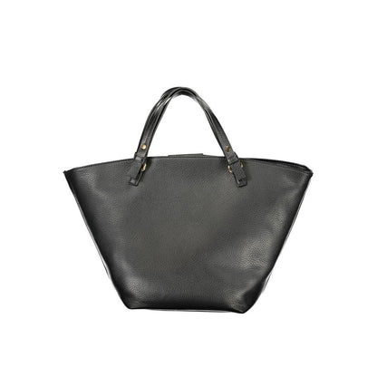 Mario Valentino Black Polyurethane Women's Bag