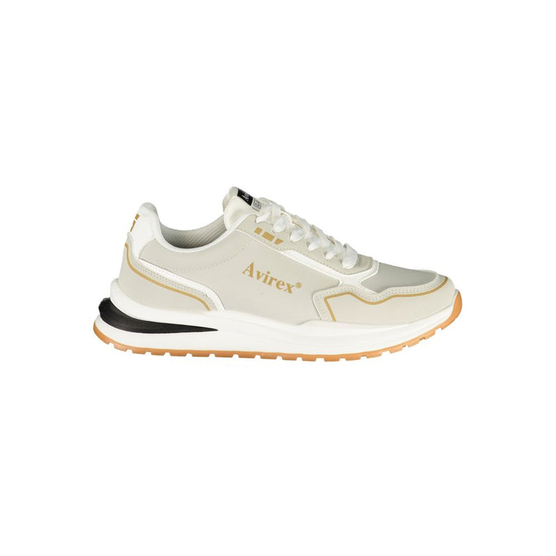 Avirex Irma Gray Polyurethane Men's Sneaker