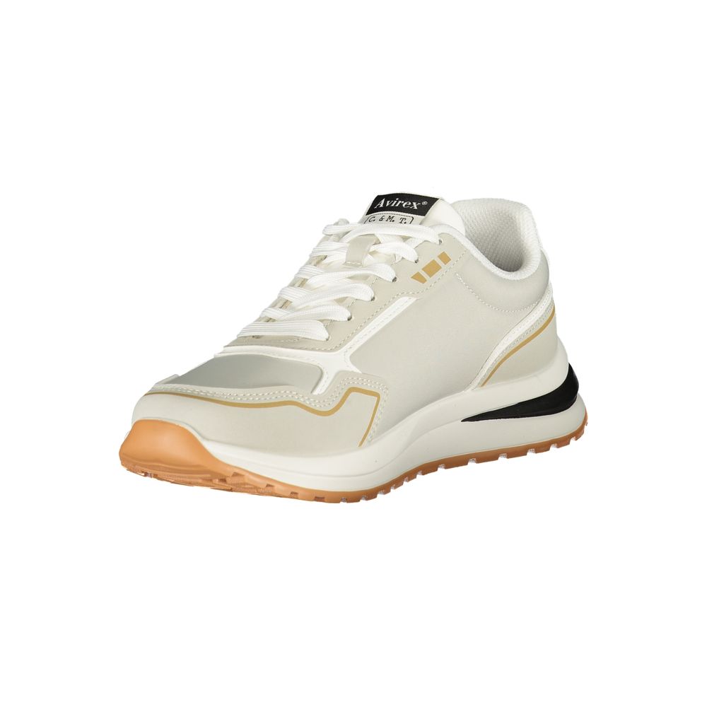 Avirex Irma Gray Polyurethane Men's Sneaker