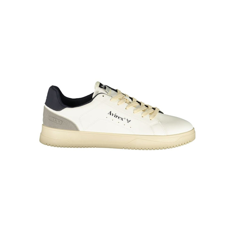 Avirex PANSIT02 White Men's Sneakers - Stylish & Comfortable