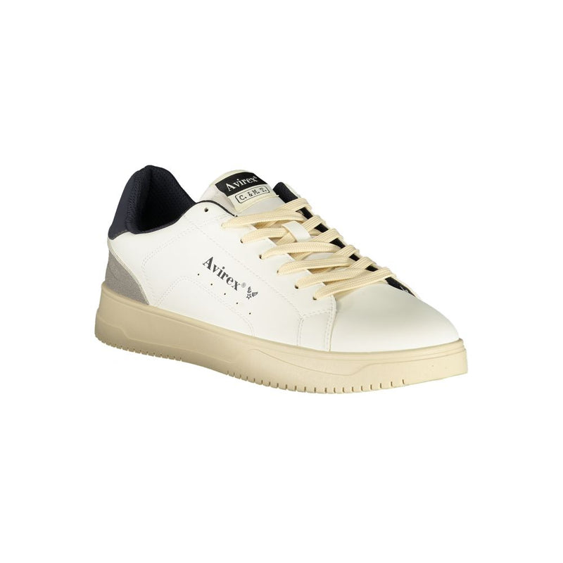 Avirex PANSIT02 White Men's Sneakers - Stylish & Comfortable