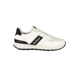 Avirex White Polyurethane Men's Sneaker - Vivian Sports Shoe