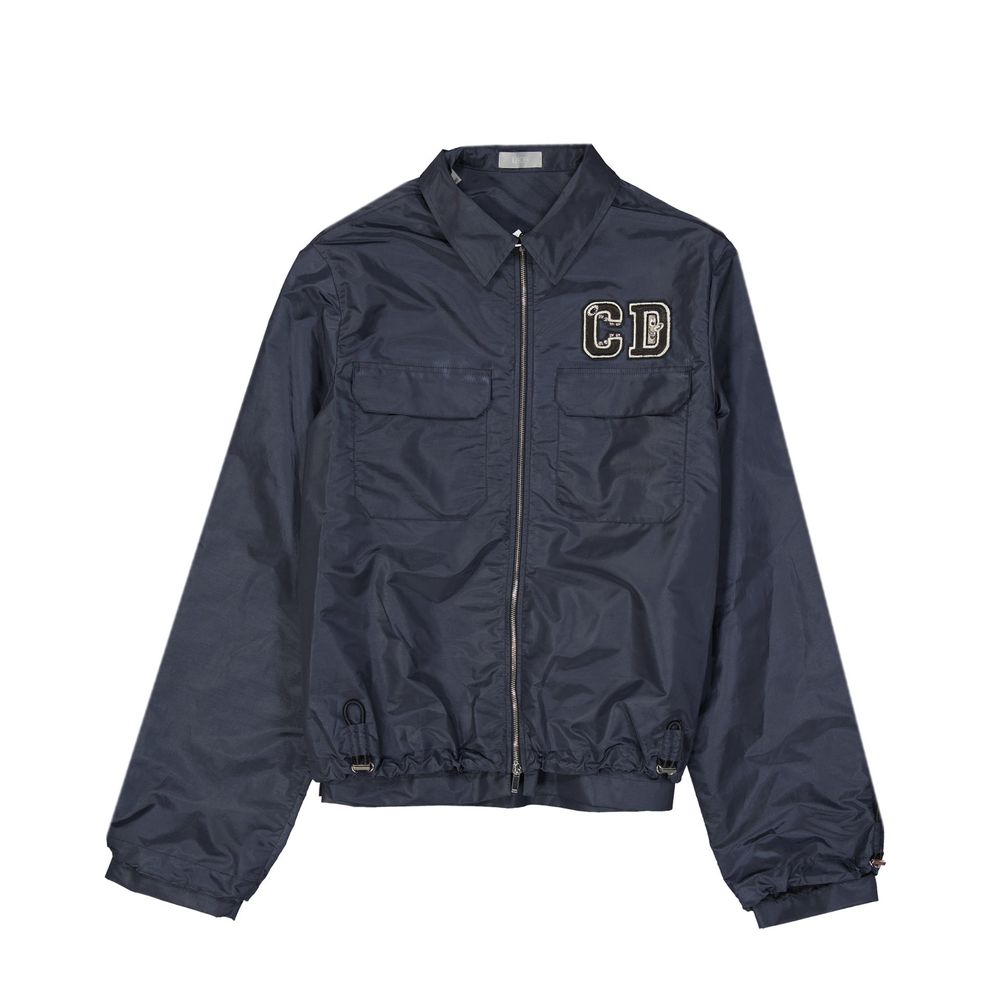 Veste Dior en polyamide bleu