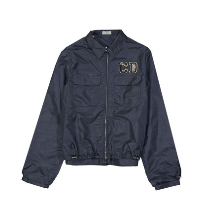 Veste Dior en polyamide bleu