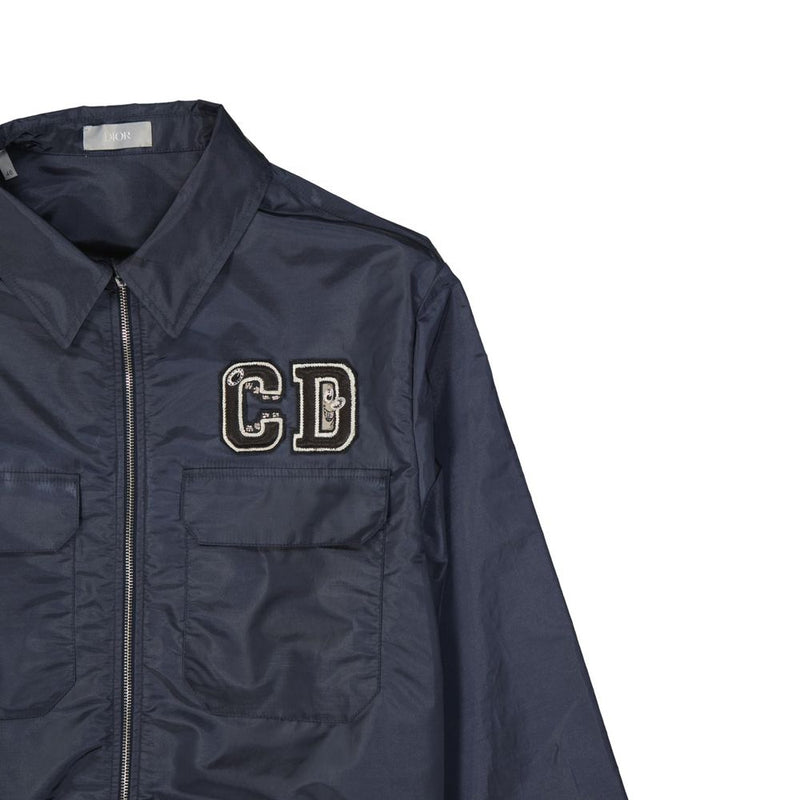 Veste Dior en polyamide bleu