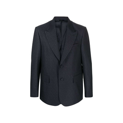 Fendi Blauw Wollen Blazer