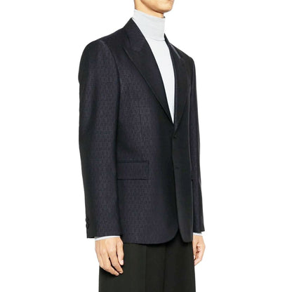 Fendi Blauw Wollen Blazer