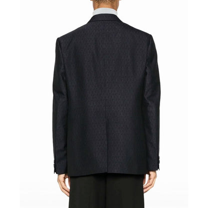 Fendi Blauw Wollen Blazer