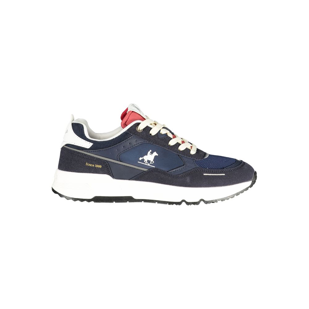 U.S. Grand Blue Polyester Men's Sneaker