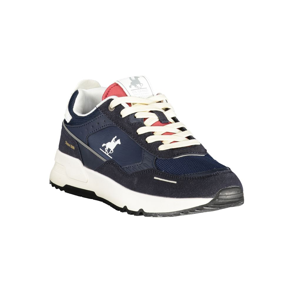 U.S. Grand Blue Polyester Men's Sneaker