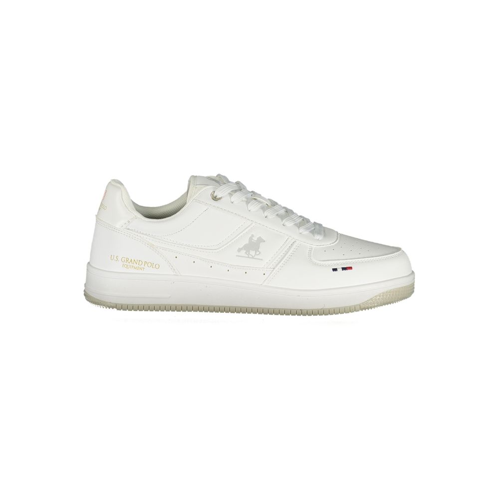 U.S. Grand Bianco Polyurethane Men's Sneaker - White