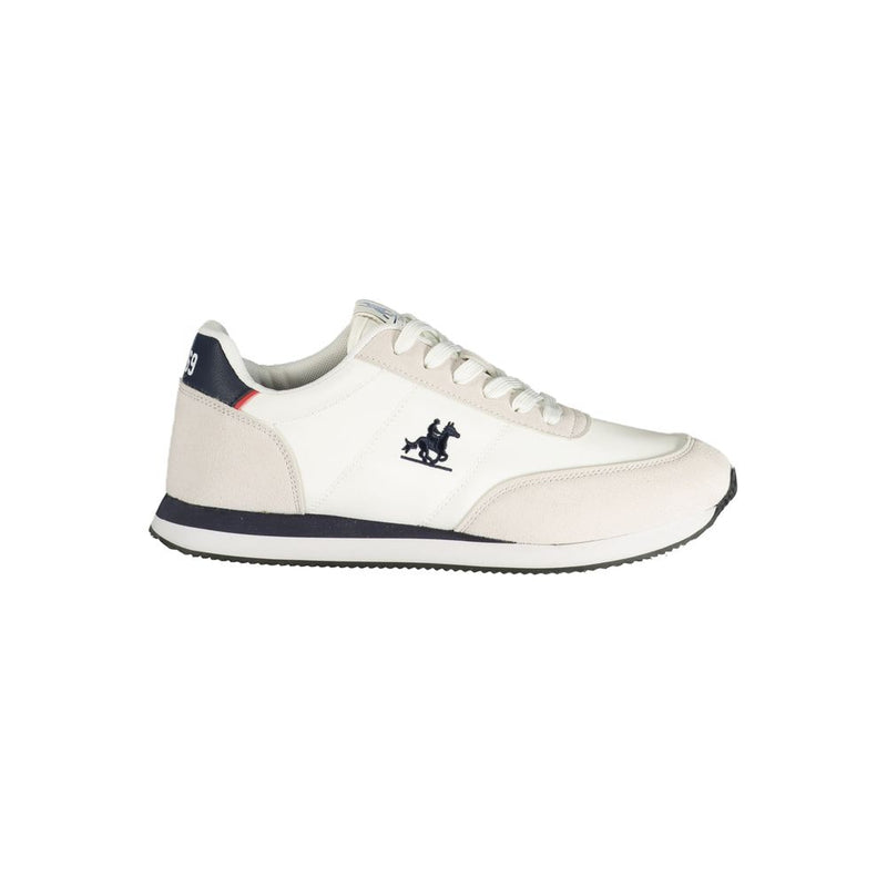 Baskets américaines blanches en polyester pour hommes