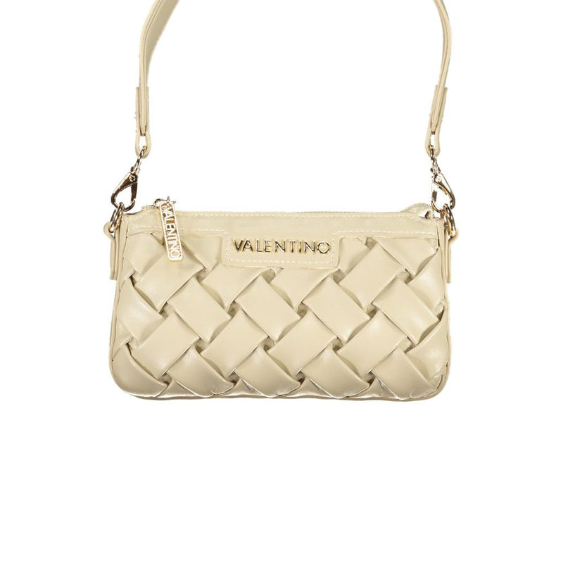 Mario Valentino Beige Polyurethane Women's Handbag
