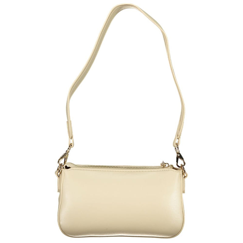 Mario Valentino Beige Polyurethane Women's Handbag